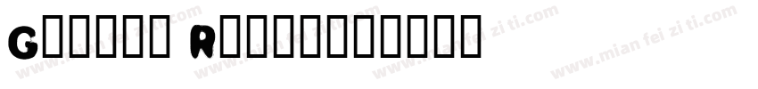 Ginger Round字体转换